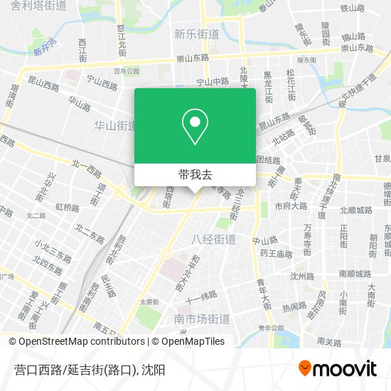 营口西路/延吉街(路口)地图
