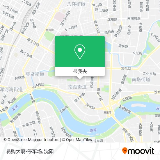 易购大厦-停车场地图