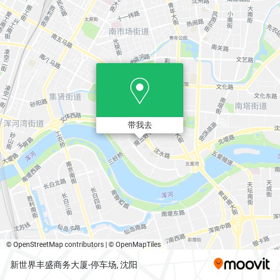 新世界丰盛商务大厦-停车场地图