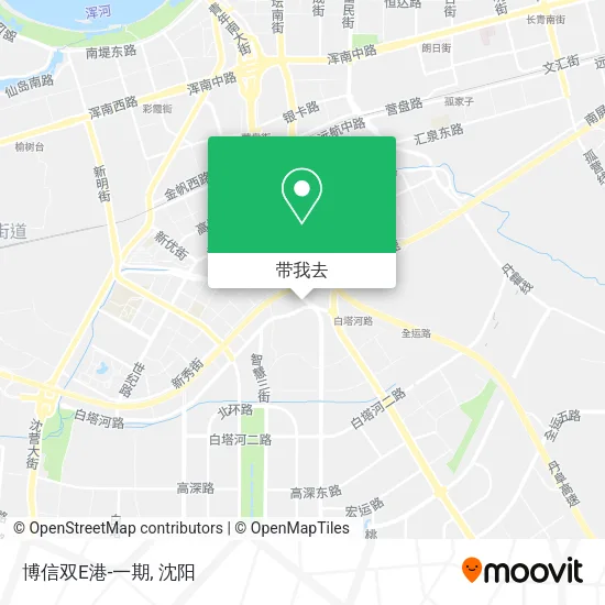 博信双E港-一期地图