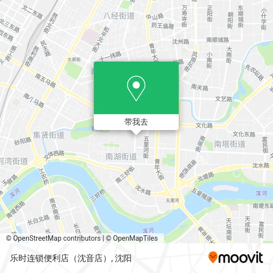 乐时连锁便利店（沈音店）地图