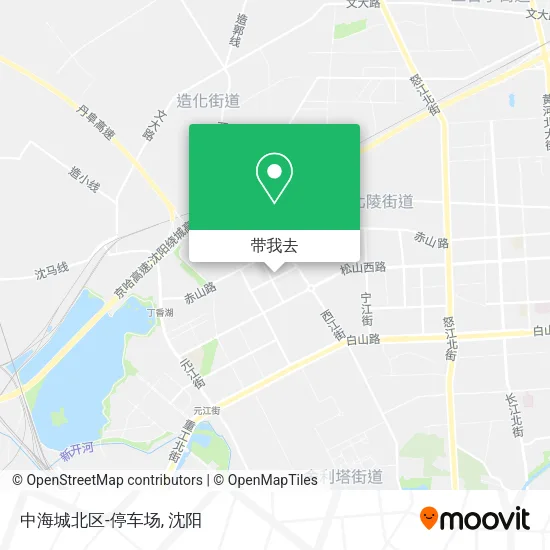 中海城北区-停车场地图