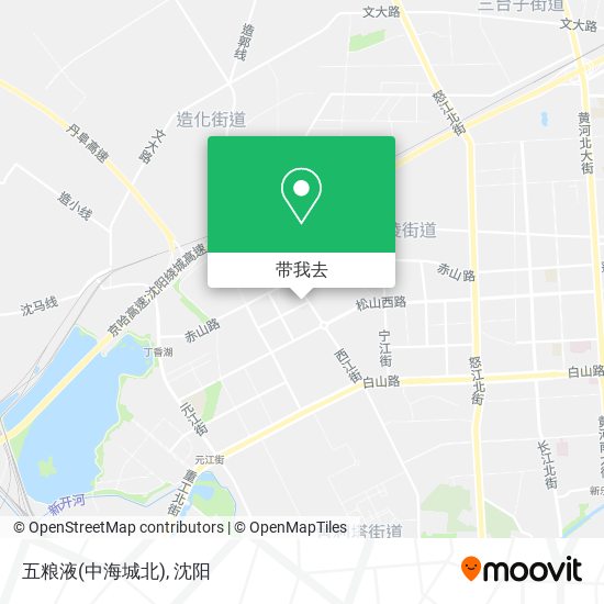 五粮液(中海城北)地图