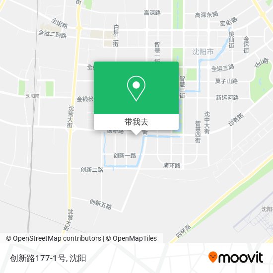 创新路177-1号地图