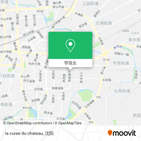 la curee du chateau地图