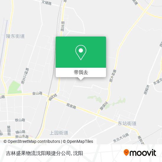 吉林盛果物流沈阳顺捷分公司地图