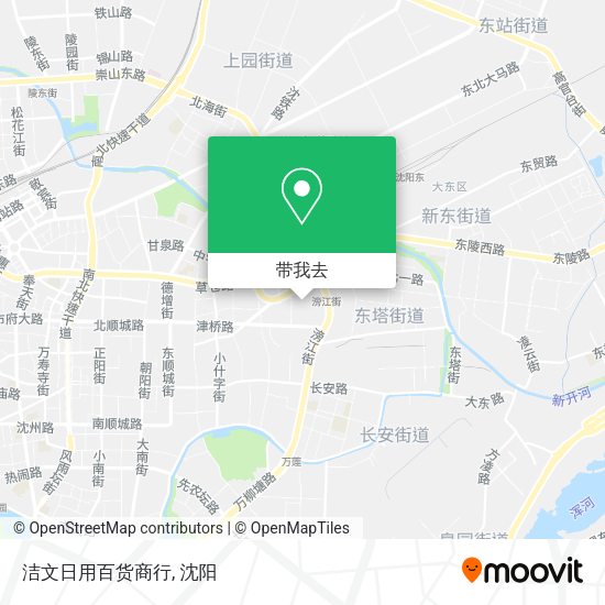 洁文日用百货商行地图