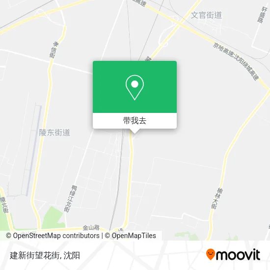建新街望花街地图