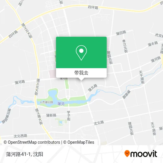 蒲河路41-1地图