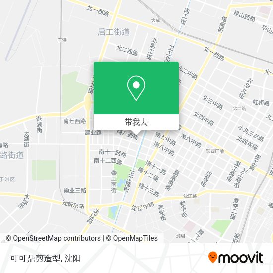 可可鼎剪造型地图