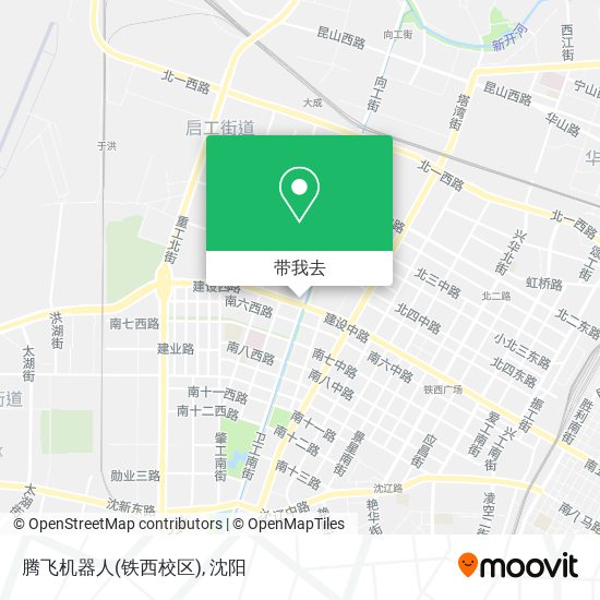 腾飞机器人(铁西校区)地图
