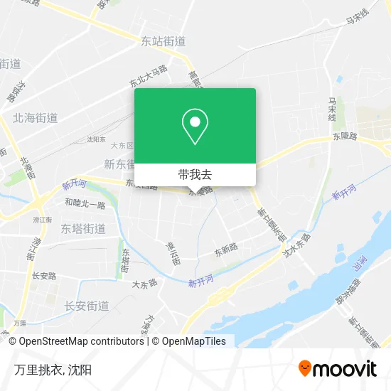 万里挑衣地图