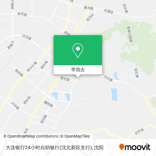 大连银行24小时自助银行(沈北新区支行)地图