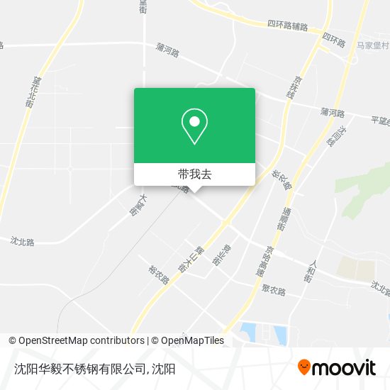 沈阳华毅不锈钢有限公司地图