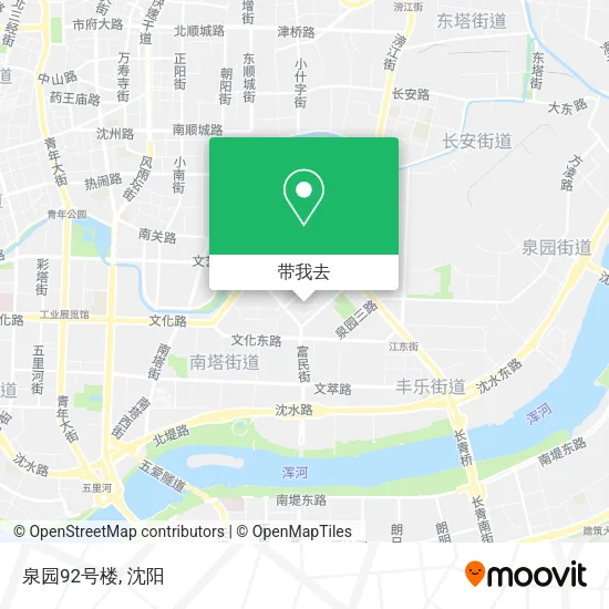 泉园92号楼地图