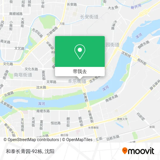 和泰长青园-92栋地图