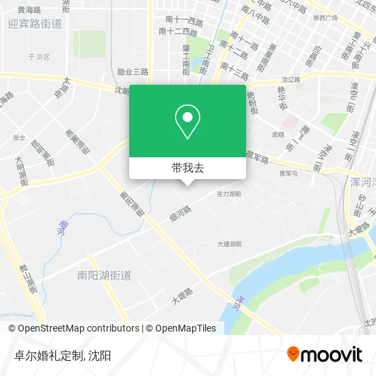 卓尔婚礼定制地图