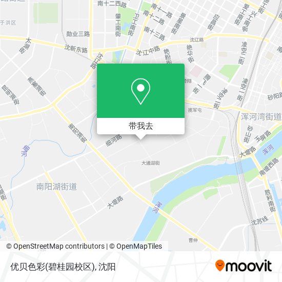 优贝色彩(碧桂园校区)地图