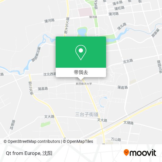 Qt from Europe地图