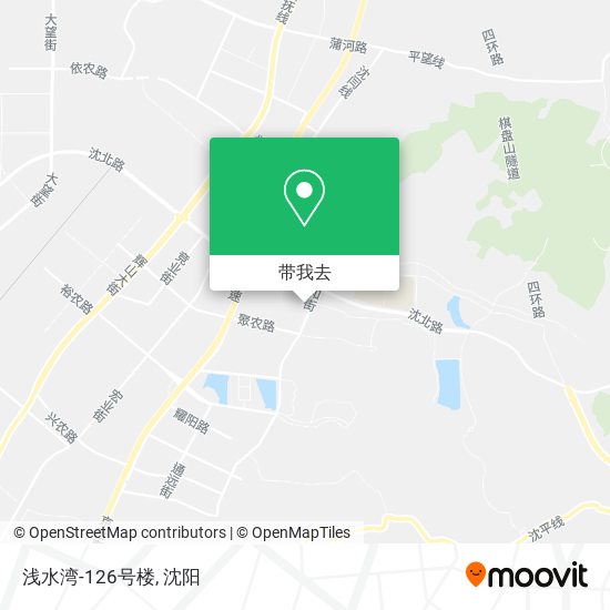 浅水湾-126号楼地图