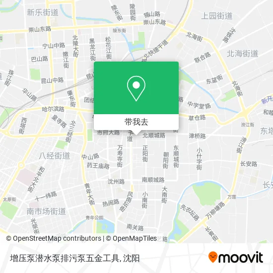 增压泵潜水泵排污泵五金工具地图