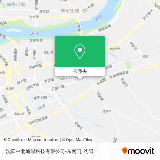 沈阳中北通磁科技有限公司-东南门地图