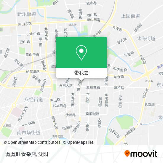 鑫鑫旺食杂店地图