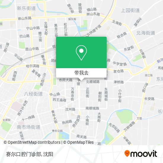赛尔口腔门诊部地图