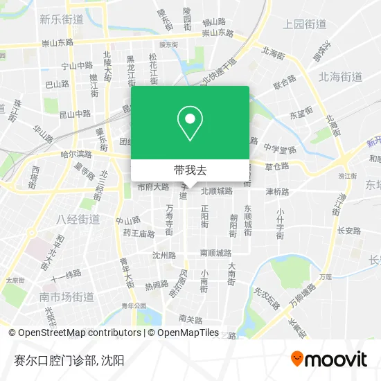 赛尔口腔门诊部地图