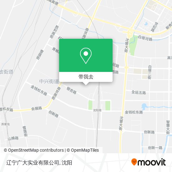 辽宁广大实业有限公司地图