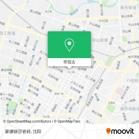蒙娜丽莎瓷砖地图