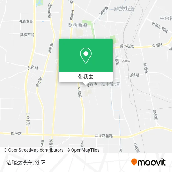 洁瑞达洗车地图