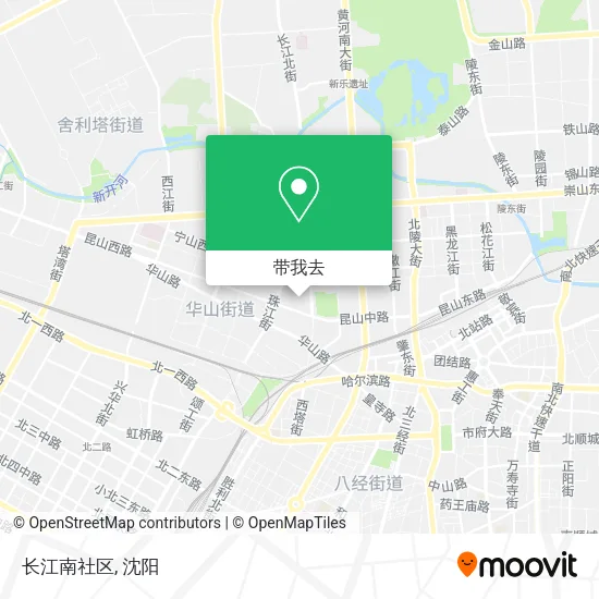 长江南社区地图