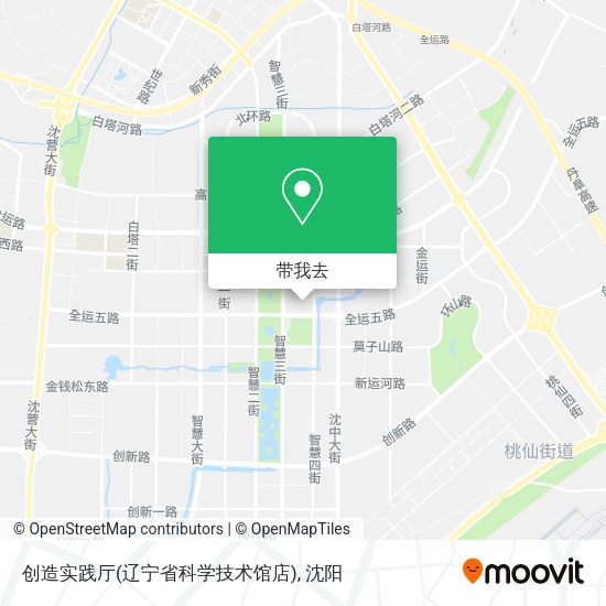 创造实践厅(辽宁省科学技术馆店)地图