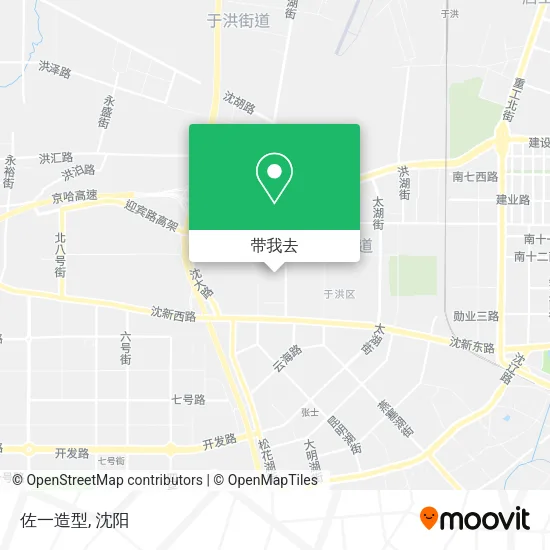 佐一造型地图