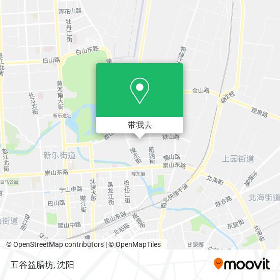 五谷益膳坊地图