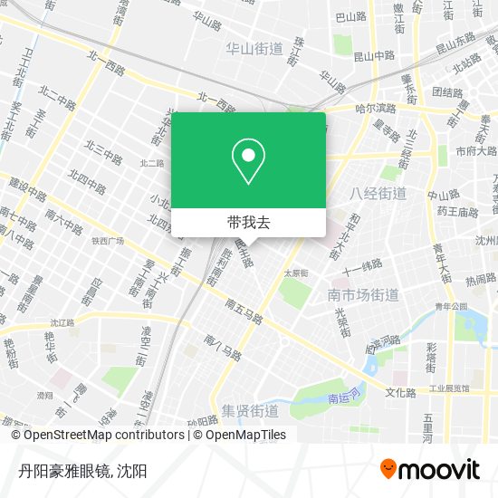 丹阳豪雅眼镜地图