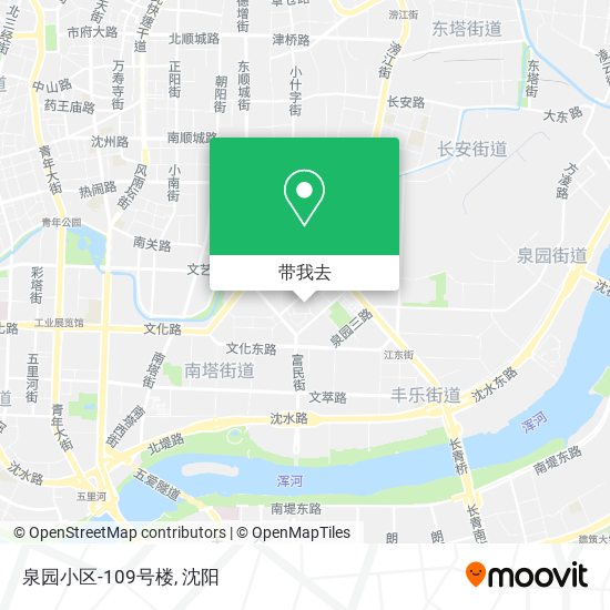 泉园小区-109号楼地图