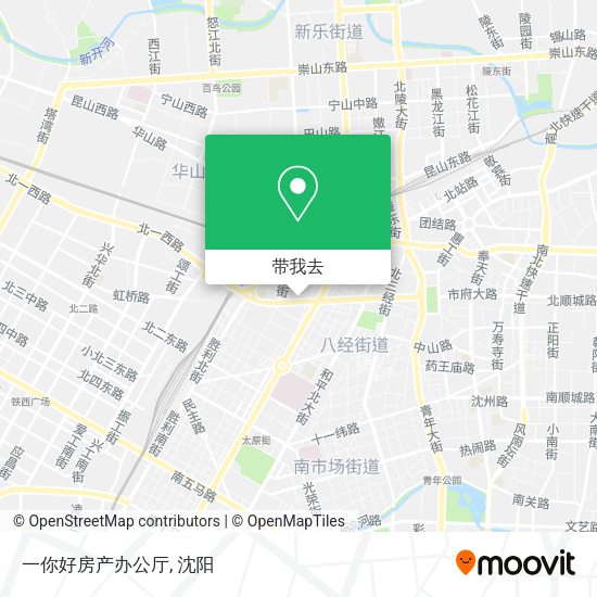 一你好房产办公厅地图