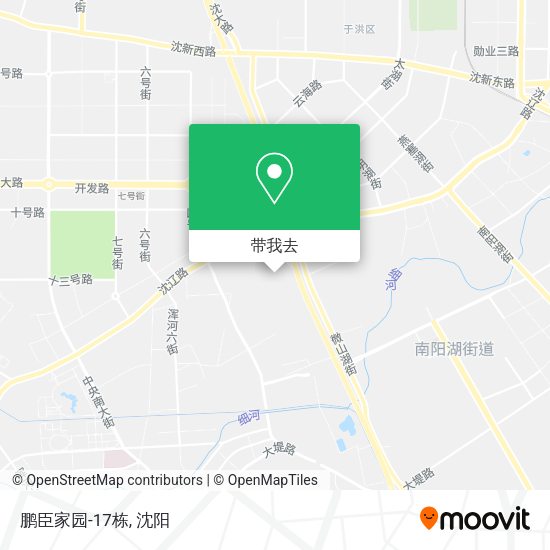 鹏臣家园-17栋地图