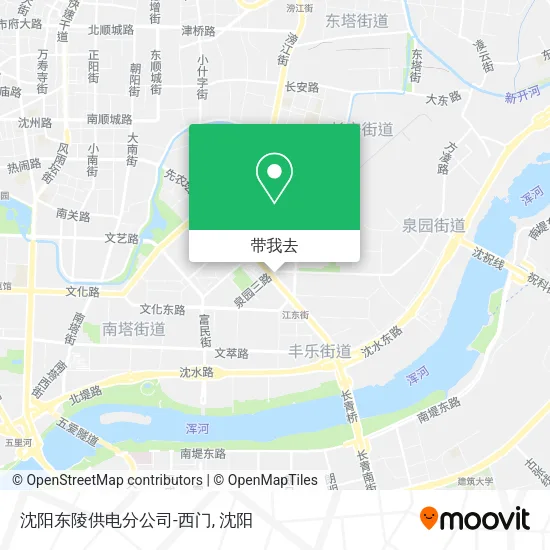沈阳东陵供电分公司-西门地图