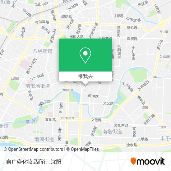 鑫广焱化妆品商行地图