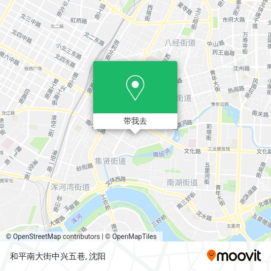 和平南大街中兴五巷地图