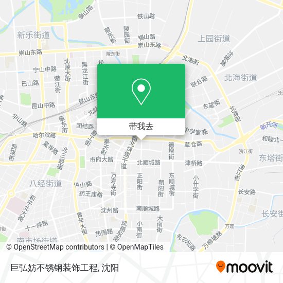 巨弘妨不锈钢装饰工程地图