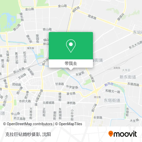 克拉巨钻婚纱摄影地图