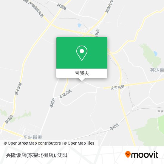 兴隆饭店(东望北街店)地图