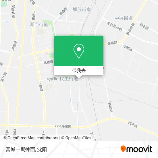 富城一期抻面地图