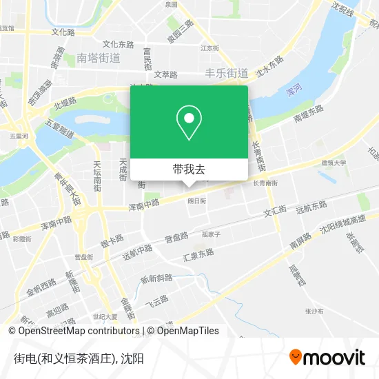 街电(和义恒茶酒庄)地图