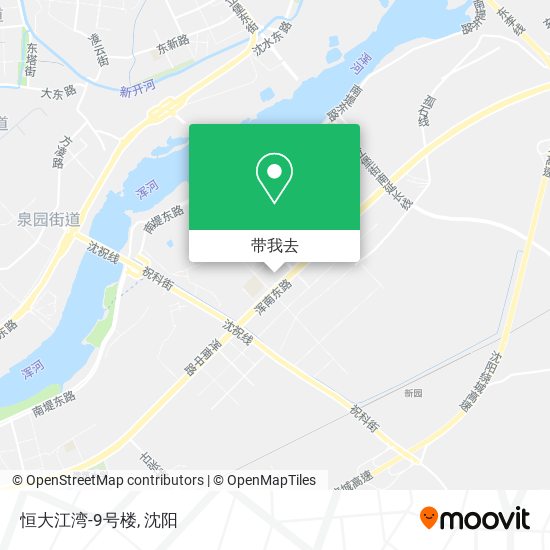 恒大江湾-9号楼地图