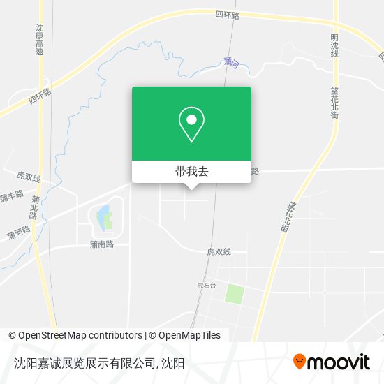 沈阳嘉诚展览展示有限公司地图